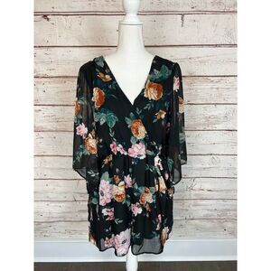 NEW Bailey blue romper large